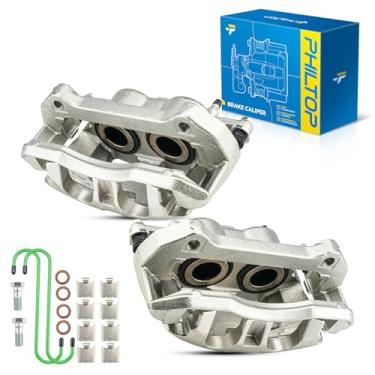 Imagem de PHILTOP Pinça de freio dianteiro compatível com 2010-2011 F150, 2010-2021 Expedition, 2010-2021 Navigator, 18B5237,18B5236