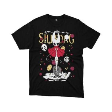Imagem de Camiseta Unissex Oversized De Algodão Hollow Knight Silksong Y2k De Ma