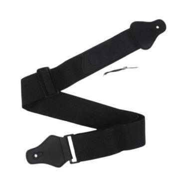 Imagem de Correia Ajustável De Couro PU Para Guitarra Baixo Elétrica/Acústica Co