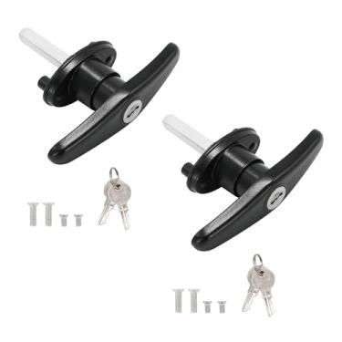 Imagem de QZATTCAEN Tampa de caminhonete Topper Carcaça de Camper Trava T-Handle Lado Esquerdo e Direito