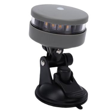 Imagem de Hyuduo Luz LED para âncora de Barco Com Visibilidade de 2NM Luz de Navegação Marítima Com IP67 à Prova D'água e Ventosa Giratória de 180 Graus para Barcos Pequenos, Caiaques,