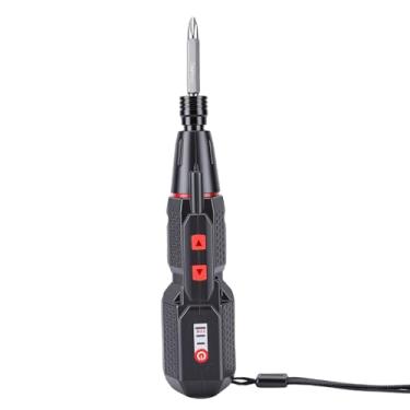 Imagem de FTVOGUE Chave de Fenda Elétrica, 3 Configurações de Torque, Chave de Fenda Sem Fio Recarregável Com Luz LED para Instalação de Móveis, Suportes de Bicicleta Em Casa