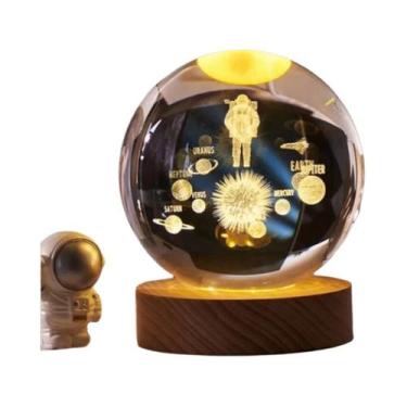 Imagem de Lâmpada LED USB Bola De Cristal Galáxia Para Presente De Aniversário, 