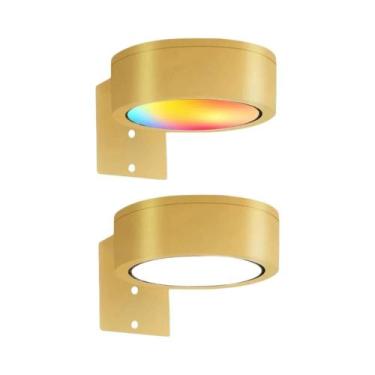 Imagem de Luzes De Parede LED RGB De 13 Cores, Lâmpadas Magnéticas Dimmable Para