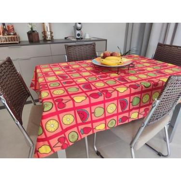 Imagem de Toalha De Mesa Oxford Para Mesa De 8 Lugares 2,50m X 1,40m - Lu Enxova