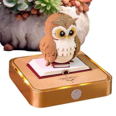 Imagem de Timepiece Calendar 2026,2026 Aesthetic Paper Carving Art | 3D Paper Sculpture Calendar Notepad,for Students Teens Kids Boys Girls Adults Bookshelf Bedside Coffee Table