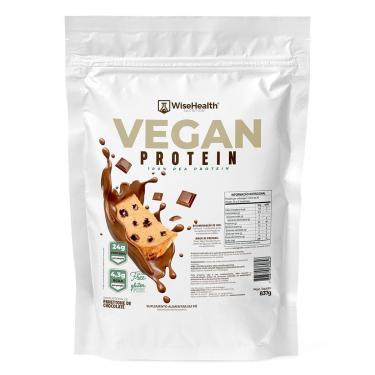 Imagem de Proteína Vegetal Vegan Protein 837g Panettone de Chocolate WiseHealth-Unissex