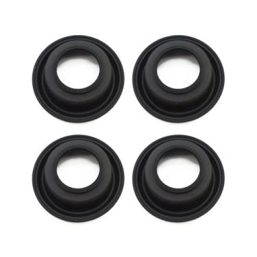 Imagem de Kit de reparo de carburador de motocicleta, válvula de agulha, parafuso de ar, diafragma a vácuo compatível com XVS1100 V-Star XVS 1100 1999-2009 (4 diafragmas)