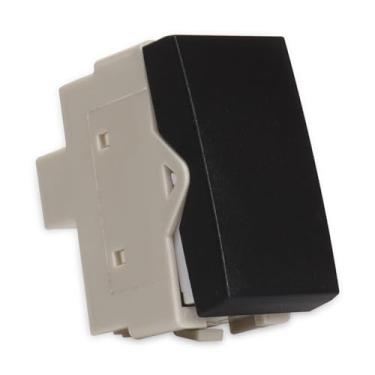 Imagem de Interruptor intermediario Sleek Ebony Preto Fosco Margirius