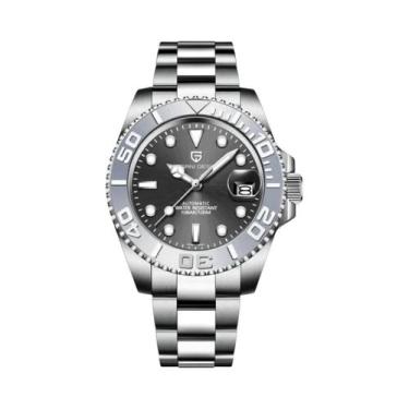 Imagem de Relógio De Pulso Automático De Luxo Masculino PAGANI DESIGN Com Crista