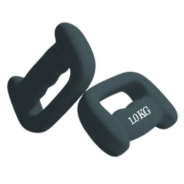 Imagem de Halteres Boxing Dumbells 1kg Pesos De Mao Revestidos Musculacao Academia Fisoterapia Treino Fitness Exercicio Preto