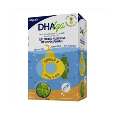 Imagem de DHAlga Suspensão Oral Sabor Abacaxi 60mL