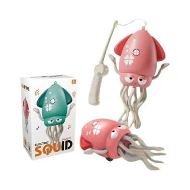 Imagem de Brinquedo Polvo Dançante Para Crianças, Animal Eletrônico Que Se Move,