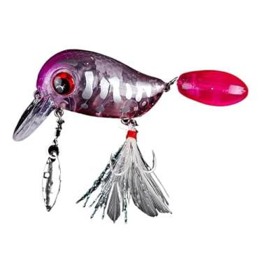 Imagem de Isca Artificial Crankbait 5g/8g para Pesca – Isca de Mergulho Raso para Robalo em Água Doce e Salgada(3.5cm/5g,3#)