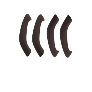 Imagem de Acessórios do carro frente traseira esquerda direita porta puxar alça capa exterior Compatível com bmw x1 x2 f48 f49 f39 2016-2020 maçanetas de porta interior(Brown - 4pcs)