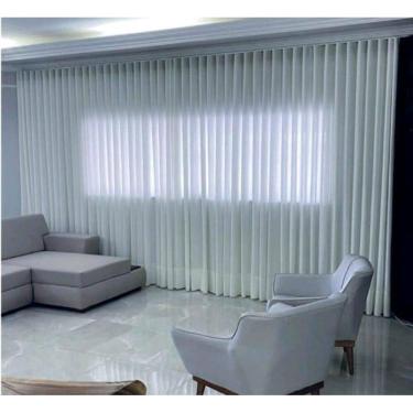 Imagem de Cortina Trilho Suiço Linho Marfim 6.00 X 2.70