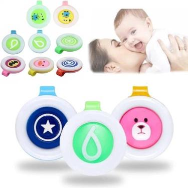 Imagem de Broche Para Bebe 4 Unidade Citronela Repelente Anti Mosquito - Topmixs