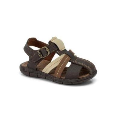 Imagem de SANDALIA FECHADA INFANTIL KLIN TIC TAC CASUAL - 171230000-Masculino