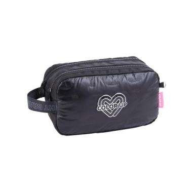 Imagem de Estojo Feminino Duplo Escolar Espaçoso Bolsa para Lápis - Seanite, Pre