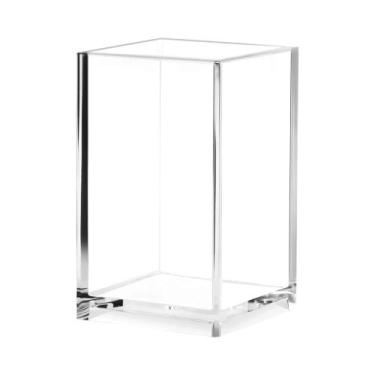 Imagem de Suporte De Canetas Em Acrílico Transparente Para Mesa, Organizador De 