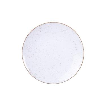 Imagem de Jogo 4 Pratos Sobremesa Tramontina Marrom Porcelana HS 21cm