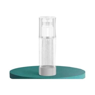Imagem de Frasco Transparente Airless Com Bomba Para Cosméticos 15ml 30ml 50ml 8