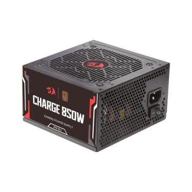 Imagem de Fonte Gamer Redragon Charge, 850W, ATX, 80 Plus Bronze, Preto - FRC-85