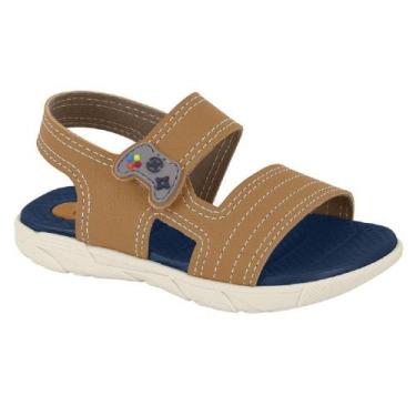 Imagem de Sandalia molekinho ref 2135.662.13958 masculino, Caramelo, 21