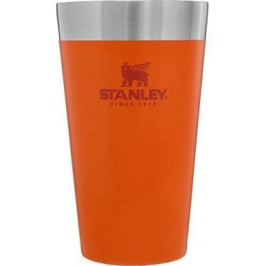 Imagem de Copo Térmico Para Cerveja Sem Tampa 473 ml Stanley, Laranja