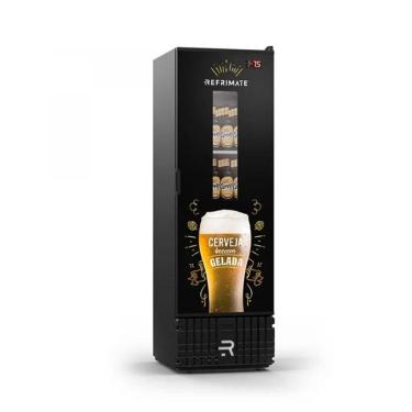 Imagem de Visa Cooler para Cervejas com Porta de Vidro e Visor Expositor VCCE570PJ PR BR 570 Litros - Refrimate