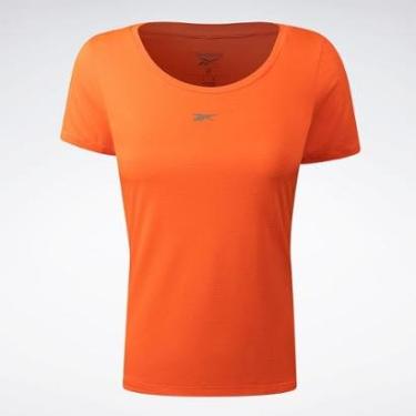 Imagem de Camiseta Reebok Manga Curta Workout Feminina-Feminino