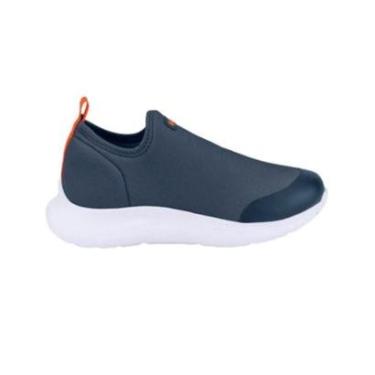 Imagem de Tênis Infantil Menino Calce Fácil Neon Confortável Macio Não Escorrega Escolar Volta as Aulas-Masculino