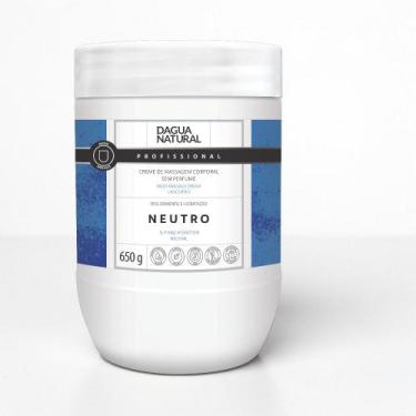 Imagem de CREME MASSAGEM CORPORAL NEUTRO SEM PERFUME 650G D'agua natural - D'Águ