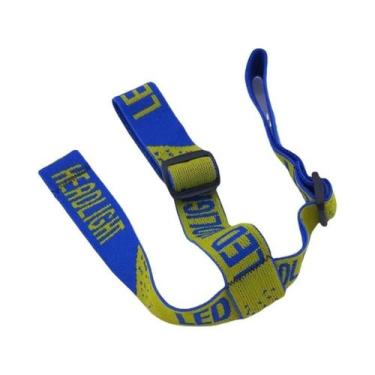 Imagem de Faixa De Cabeça Elástica Ajustável Para Lanterna LED E Luz Frontal De 