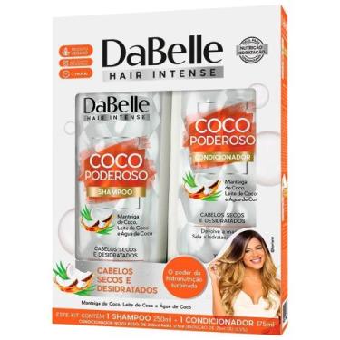 Imagem de Shampoo 250ml + Condicionador Dabelle Coco Poderoso 200ml