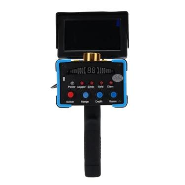 Imagem de TOPINCN Detector de Metais, Varinha Portátil Sensível Precisa do Detector de Metais da Profundidade de 15m, Profissional do Ouro e da Prata Exposição Precisão Alta (Plugue EUA 100-240V)