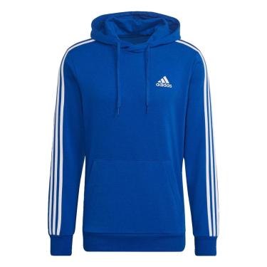 Imagem de Moletom Capuz Essentials 3-Stripes Adidas-Masculino