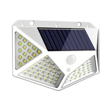 Imagem de Lâmpada De Parede Solar Com Sensor De Movimento À Prova d'Água 100LED 