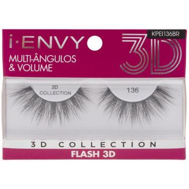 Imagem de Cílios Postiços Kiss NY I-Envy  3D Collection, 1