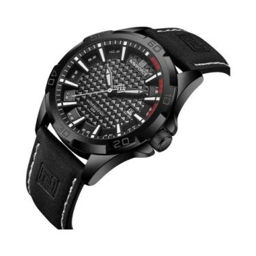 Imagem de Relógio Esportivo Masculino De Quartzo NAVIFORCE À Prova De Choque E Á