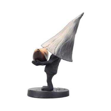 Imagem de Estatueta Little Nightmare Nomes em PVC com abóbora de 9 cm de altura