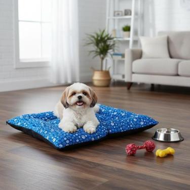 Imagem de Caminha Pet Colchonete Para Cachorro ou Gato 60x50cm Tamanho M com Zíp