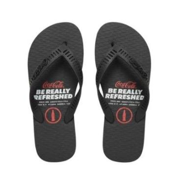 Imagem de Chinelo Coca Cola Live Since 1886 Masculino-Masculino