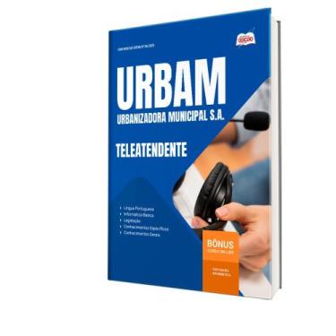 Imagem de Apostila URBAM - Teleatendente - Apostilas Opção