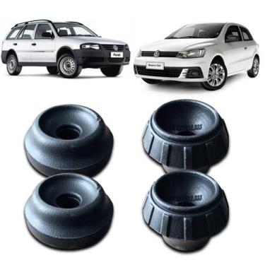 Imagem de Kit Batente Buch Amortecedor Traseiro Gol Parati G2 G3 G4 G5 - Borfix