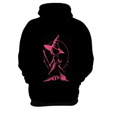 Imagem de Blusa de Frio Bruxa Halloween Rosa 3 - Kasubeck Store, Inf 04