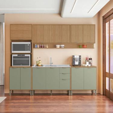Imagem de Cozinha Modulada 5 Pecas sem Pia Colors Kits Parana