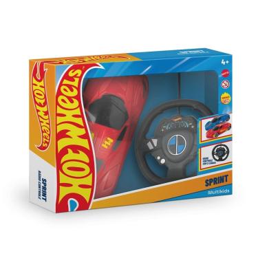 Imagem de Hot Wheels Carro RC Vermelho 2 Canais Multikids - BR2470