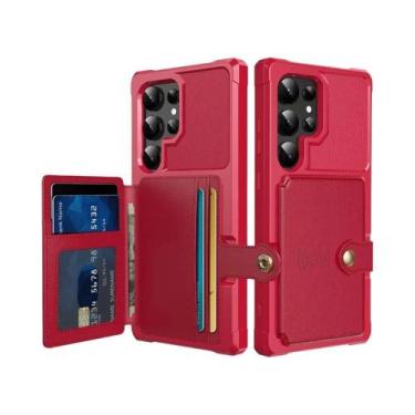 Imagem de Capa Carteira Para Samsung Galaxy S24 S23 FE S25 plus S22 S21 S26 Ultr