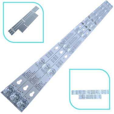 Imagem de Kit 3 Barras Led Tv 40l2600 L40d2900f 40d2900 L40s4900 Nova - pespasso